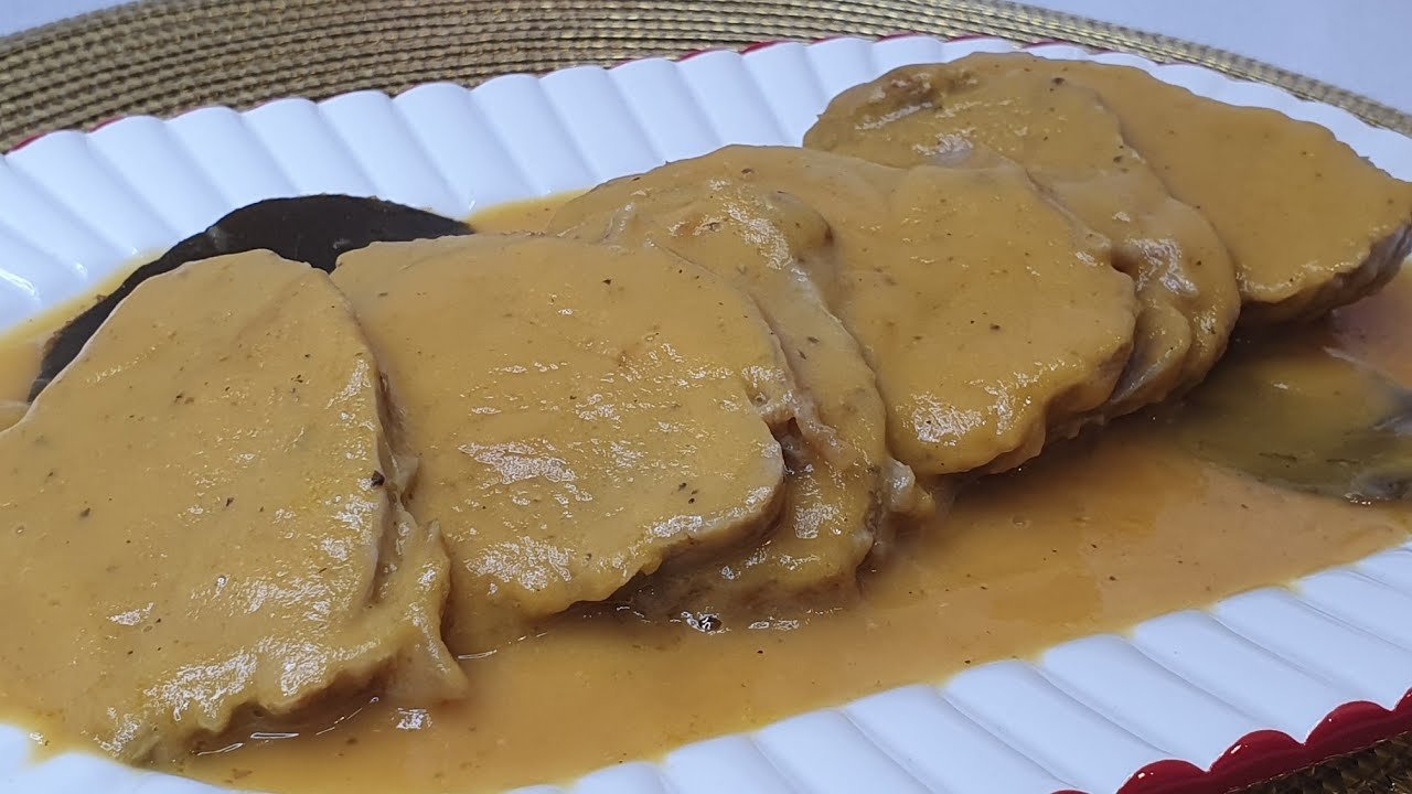 Receta de Redondo de ternera guisado en salsa