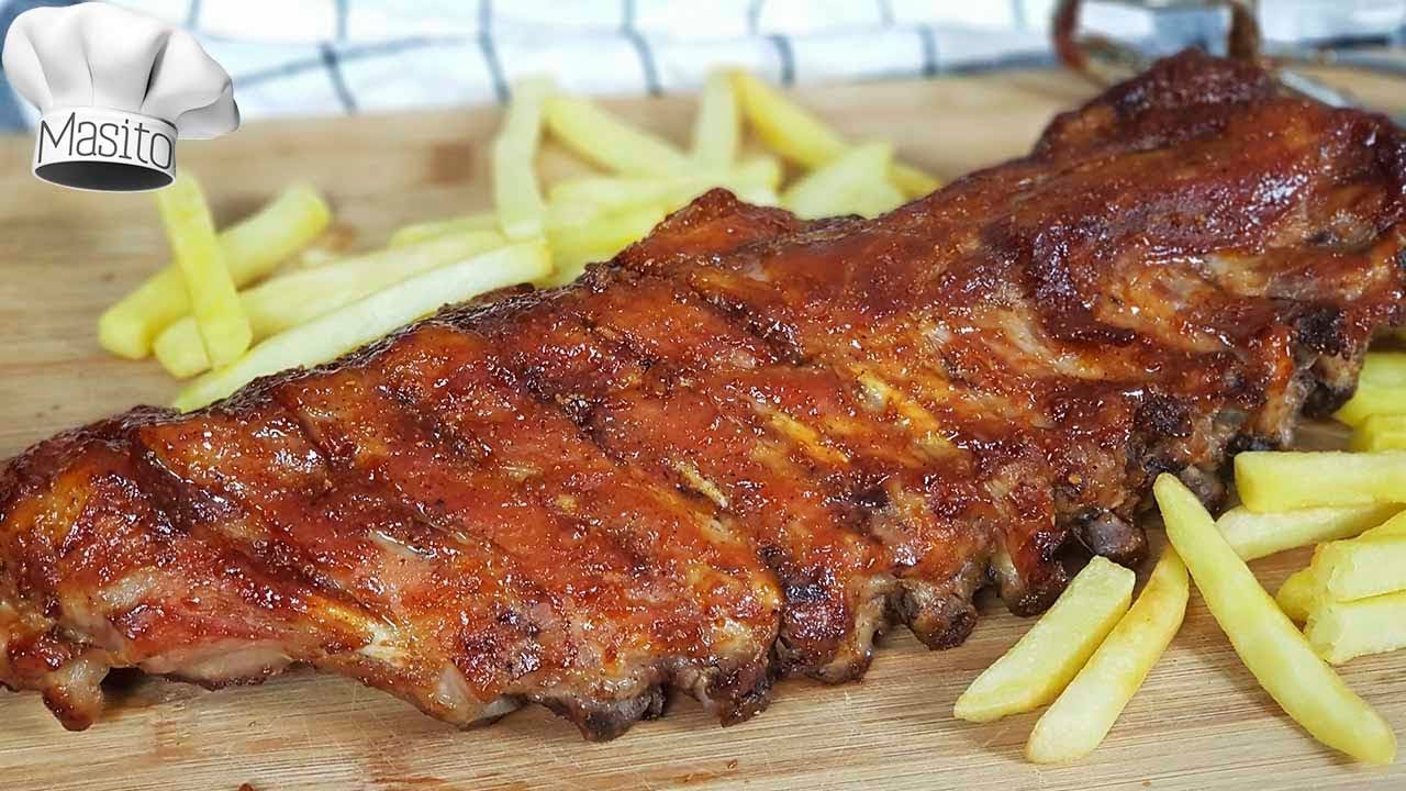 Receta de Ribs al horno