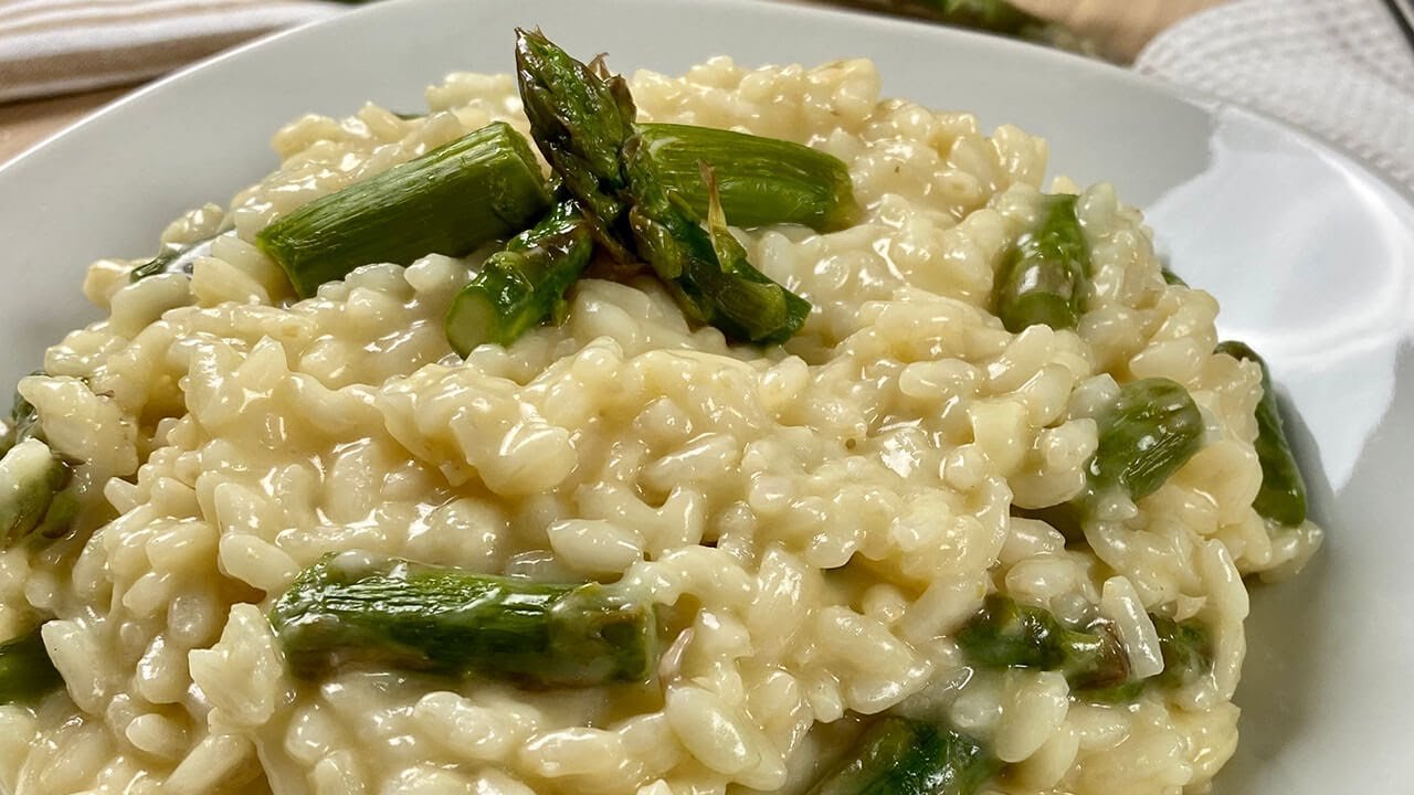 Receta de Risotto de espárragos