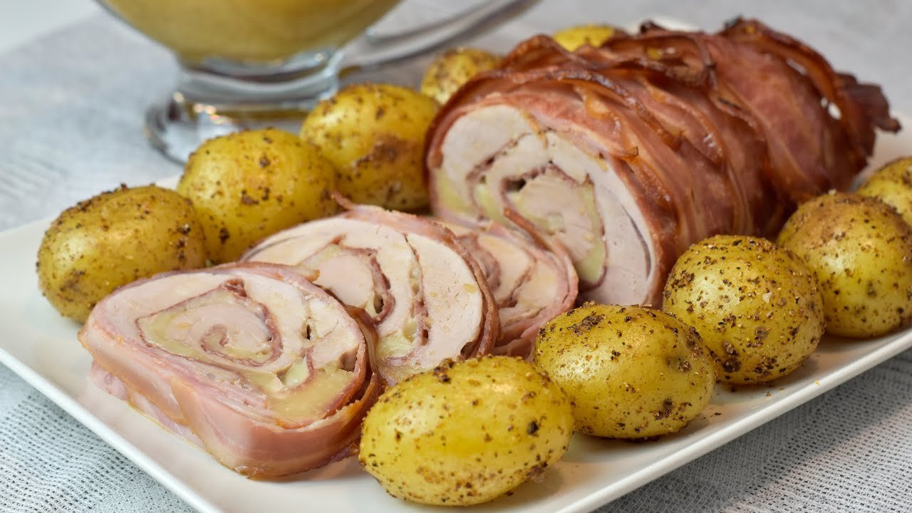 Receta de Rollito de secreto ibérico y bacon