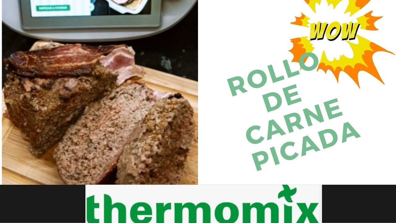Receta de Rollo de carne picada con Thermomix