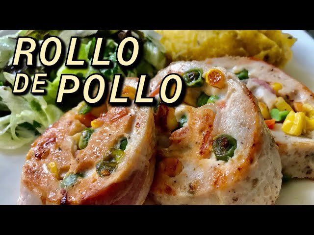 Receta de Rollo de pollo molido