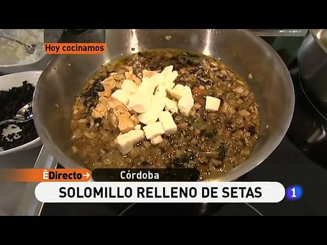 Receta de SOLOMILLOS RELLENOS DE BOLETUS
