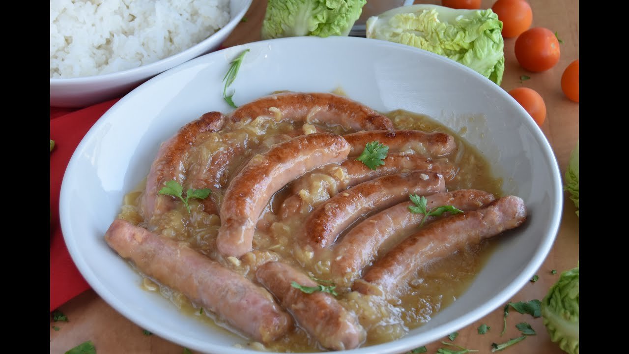 Receta de Salchichas a la cerveza