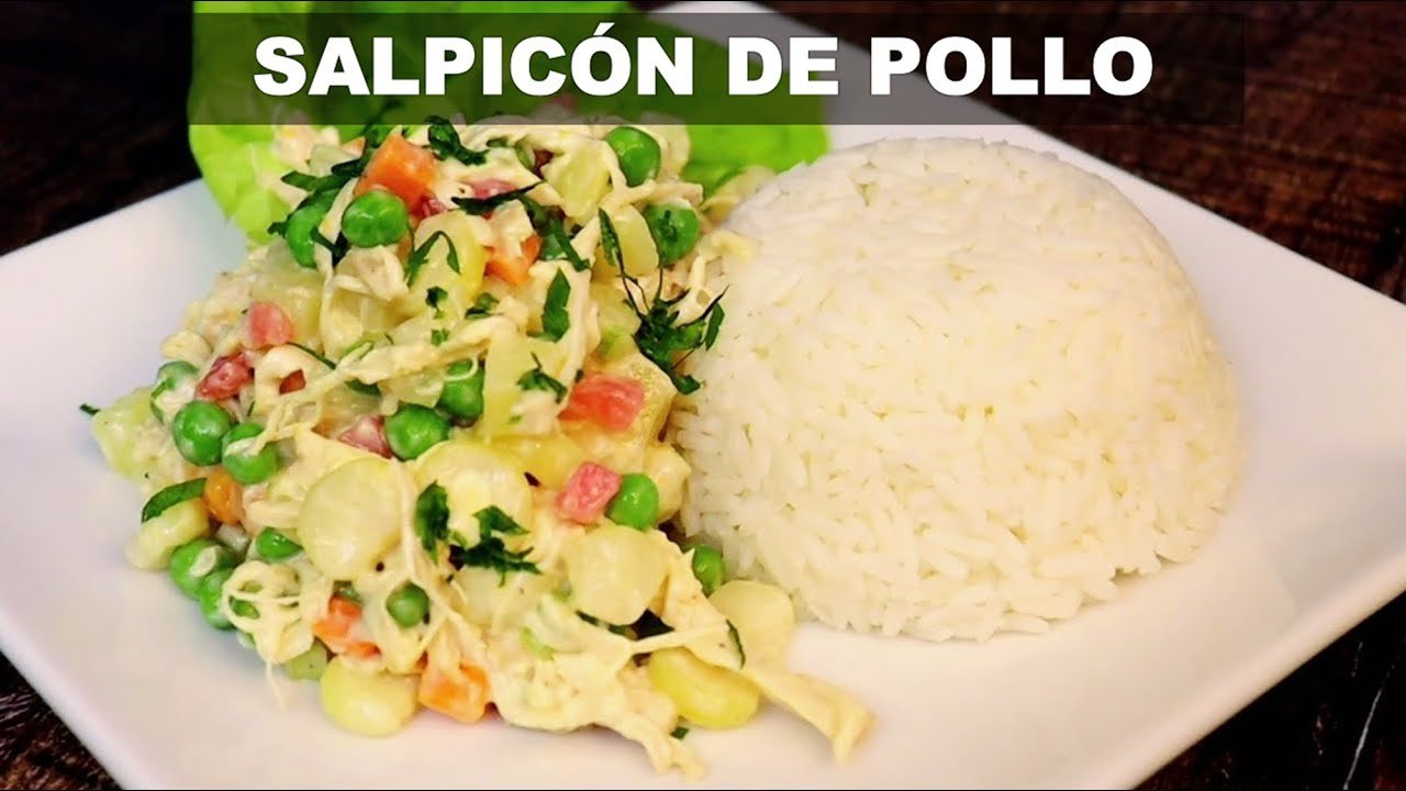Receta de Salpicón de pollo peruano