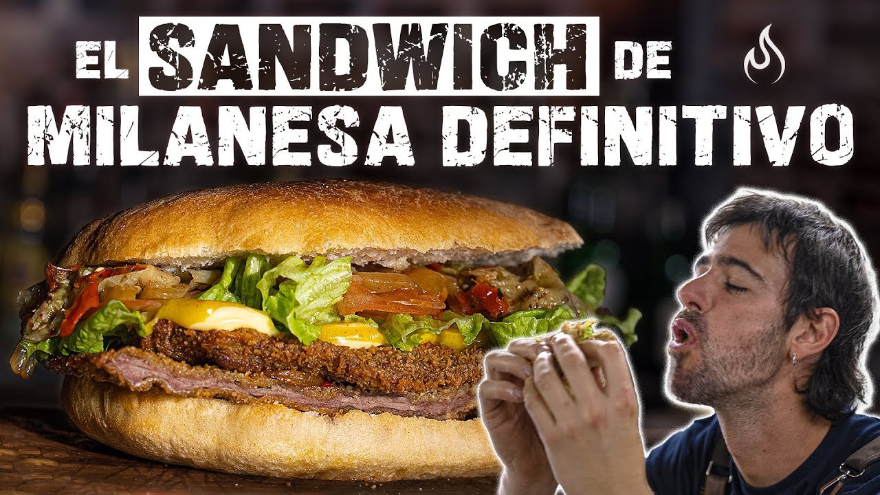 Receta de Sándwich de milanesa