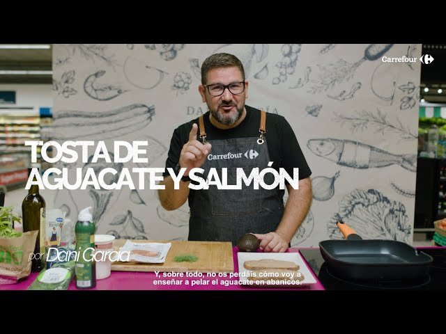 Receta de Sándwich de salmón y aguacate