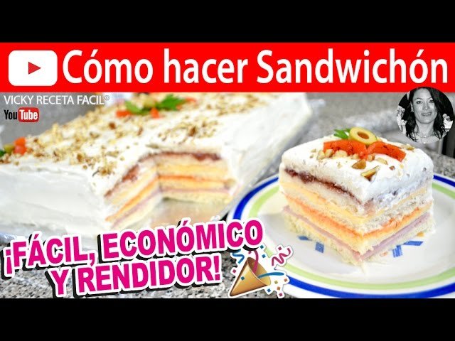 Receta de Sandwichón