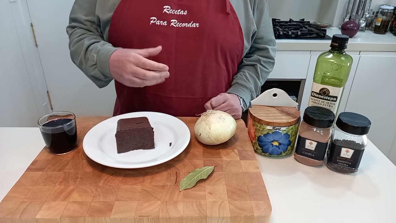 Receta de Sangre de pollo encebollada