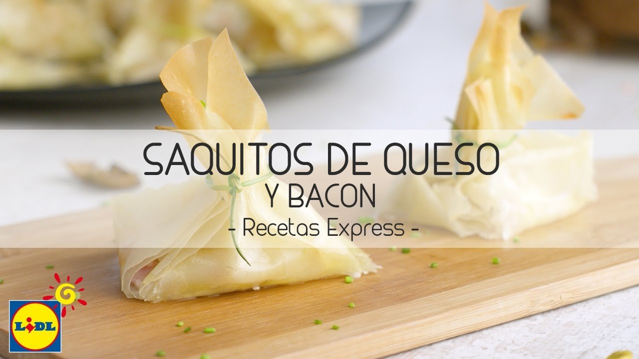 Receta de Saquitos de hojaldre rellenos de queso