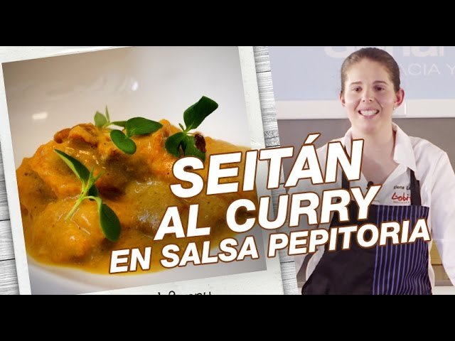 Receta de Seitán al curry con verduras