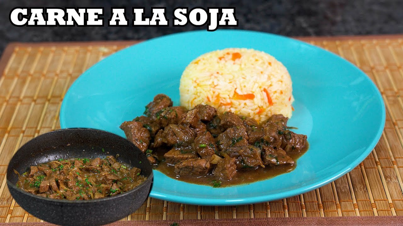 Receta de Sobras de asado en salsa de soja