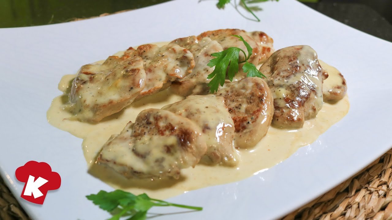 Receta de Solomillo al roquefort