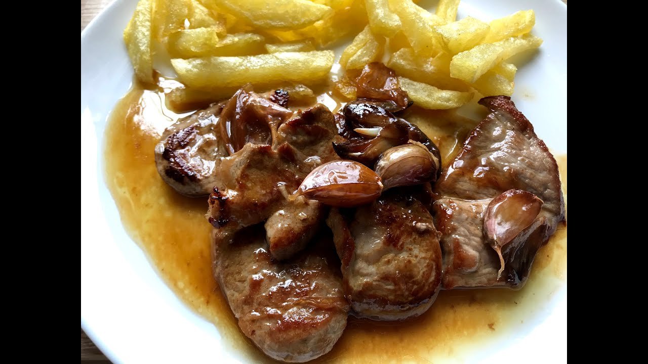 Receta de Solomillo al whisky sevillano