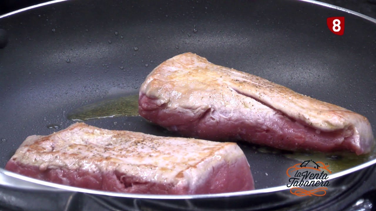 Receta de Solomillo con boletus edulis