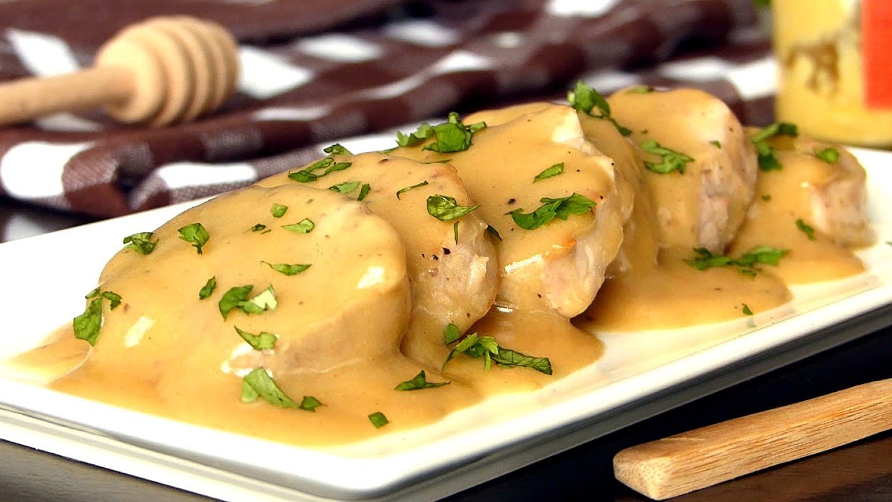 Receta de Solomillo de cerdo a la miel y mostaza