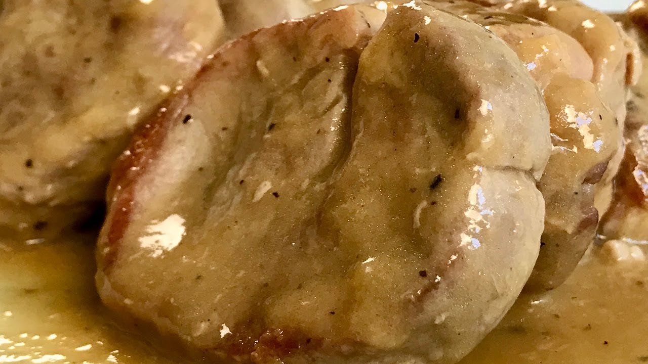 Receta de Solomillo de cerdo con salsa de vino blanco