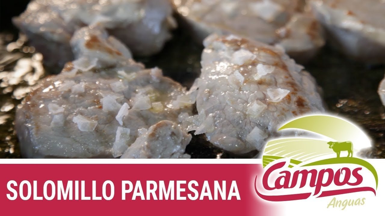 Receta de Solomillo de cerdo en salsa parmesana