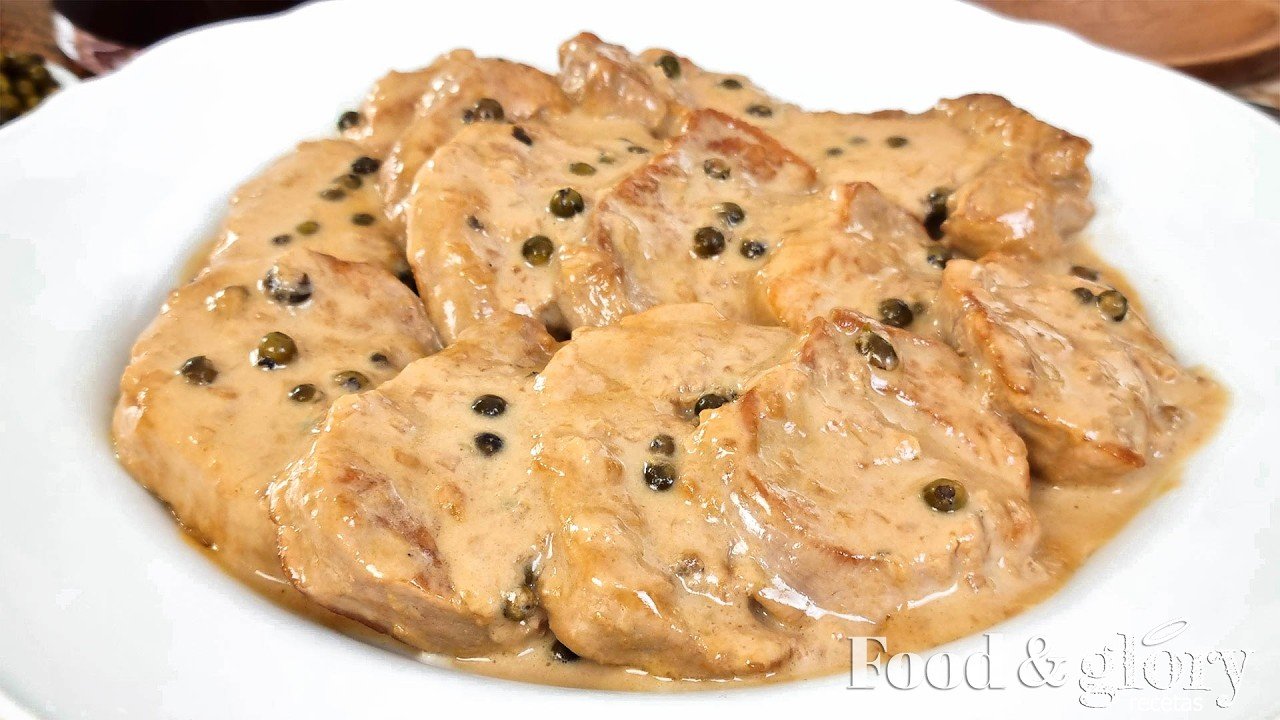 Receta de Solomillo de res a la pimienta