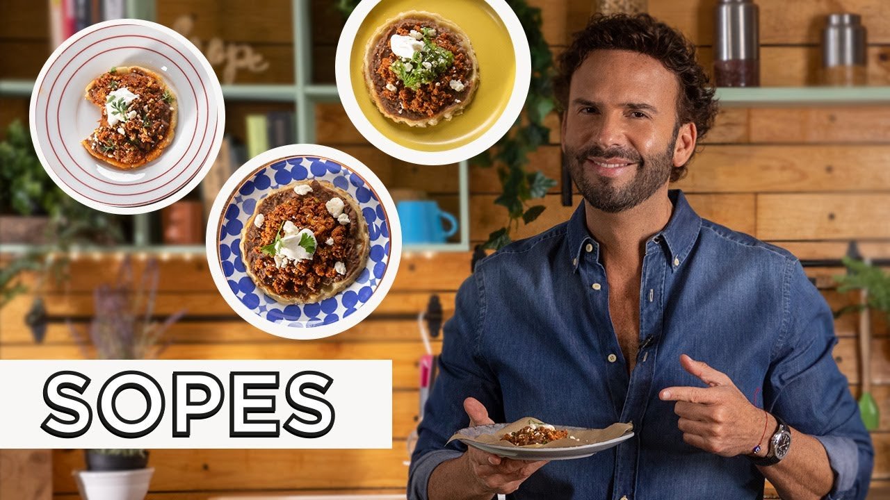 Receta de Sopes mexicanos
