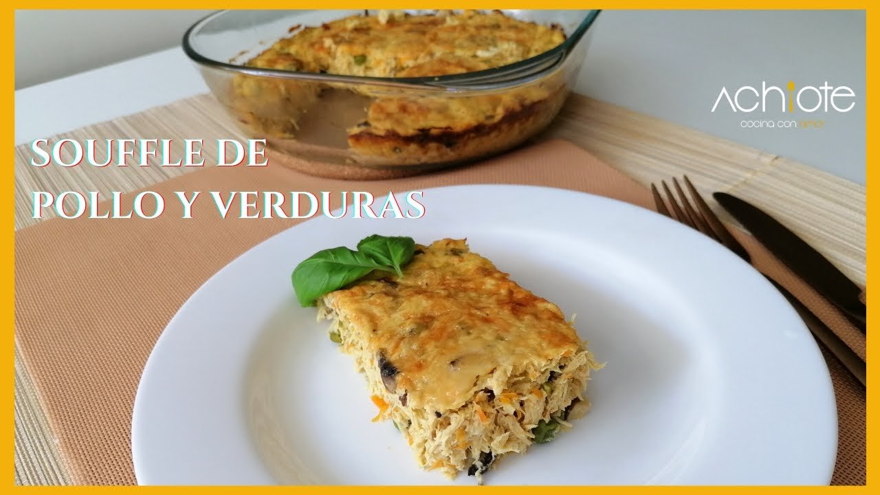 Receta de Soufflé de pollo con pan Bimbo