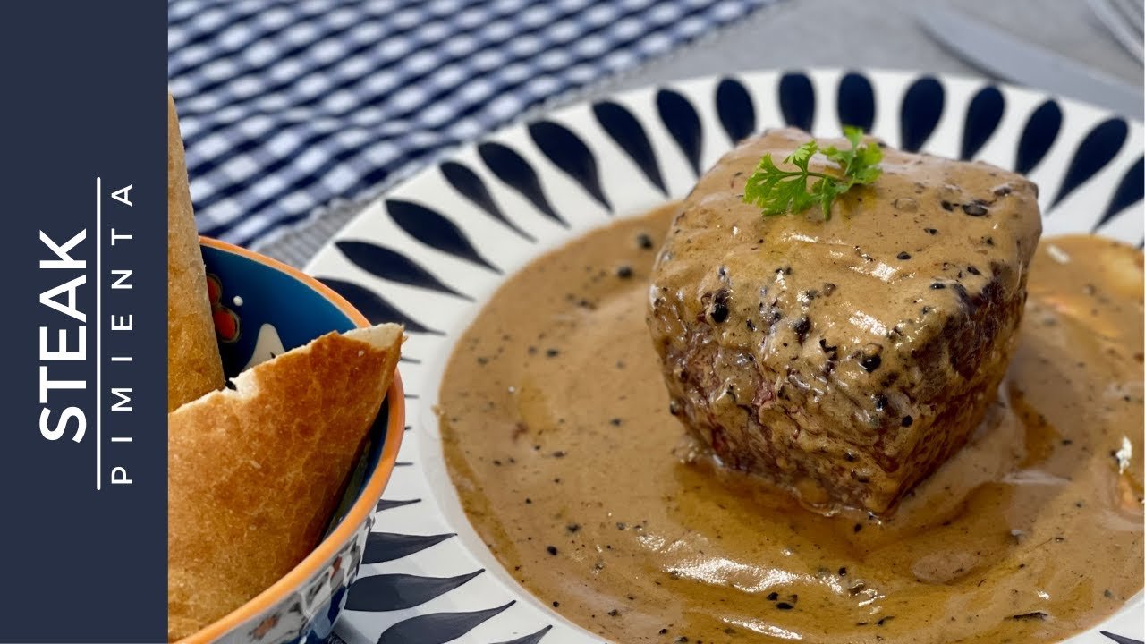 Receta de Steak a la pimienta