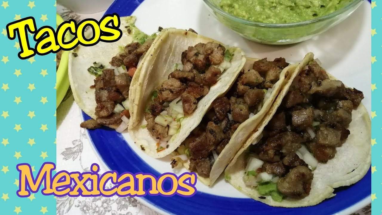 Receta de Tacos mexicanos de carne