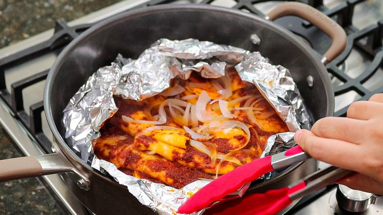 Receta de Tacos sudados de canasta