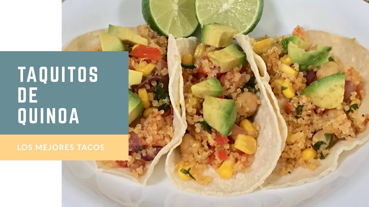 Receta de Tacos veganos de quinoa