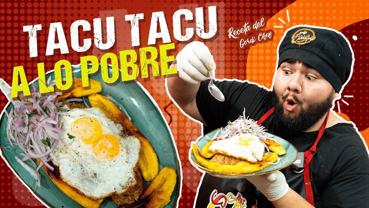 Receta de Tacu tacu a lo pobre