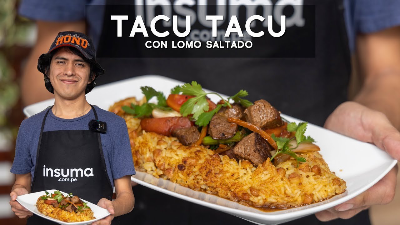 Receta de Tacu tacu con lomo