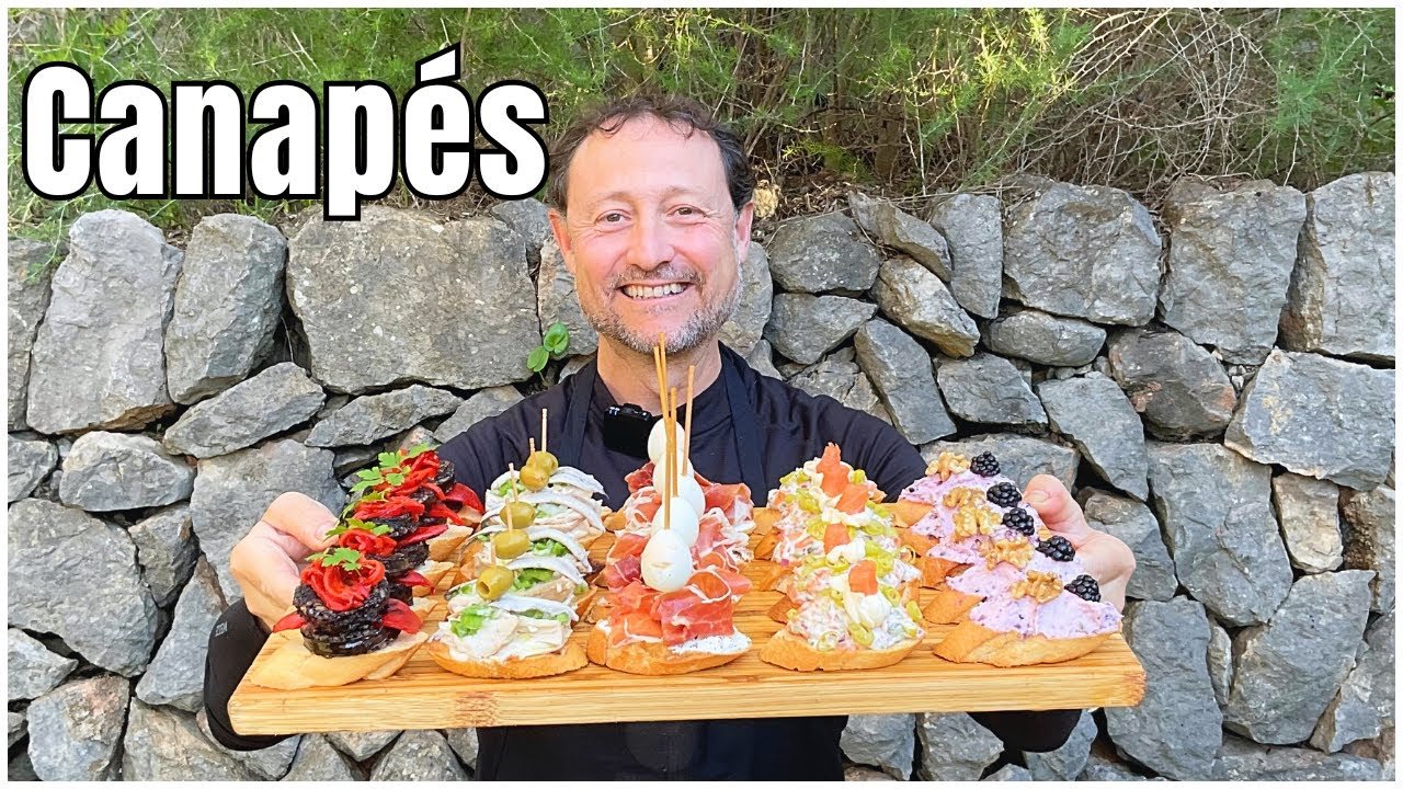 Receta de Tapas con pan tostado