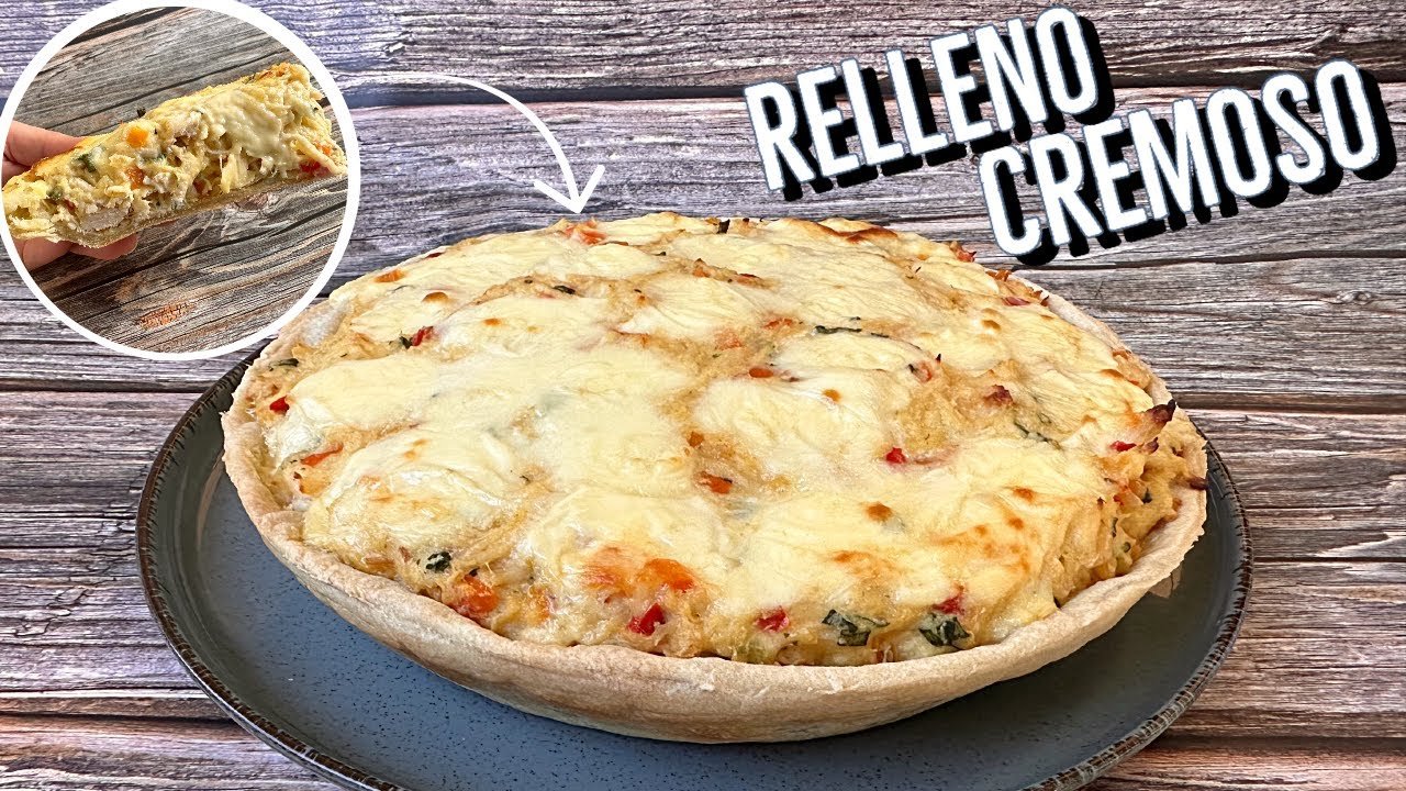 Receta de Tarta de Pollo en Salsa Blanca