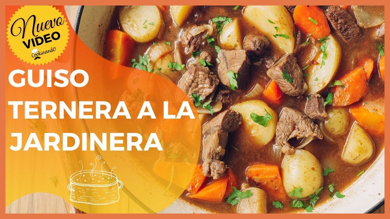 Receta de Ternera a la jardinera con Thermomix