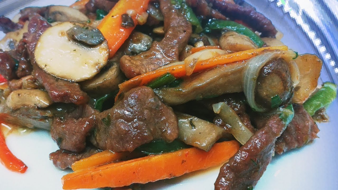 Receta de Ternera en salsa teriyaki