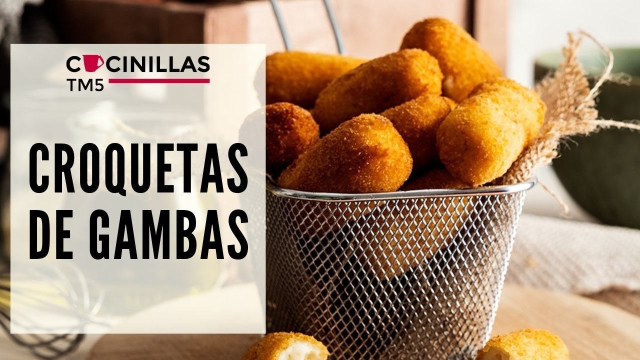 Receta de Thermomix: Croquetas de gambas