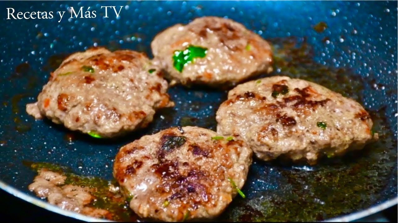 Receta de Tortitas de carne molida