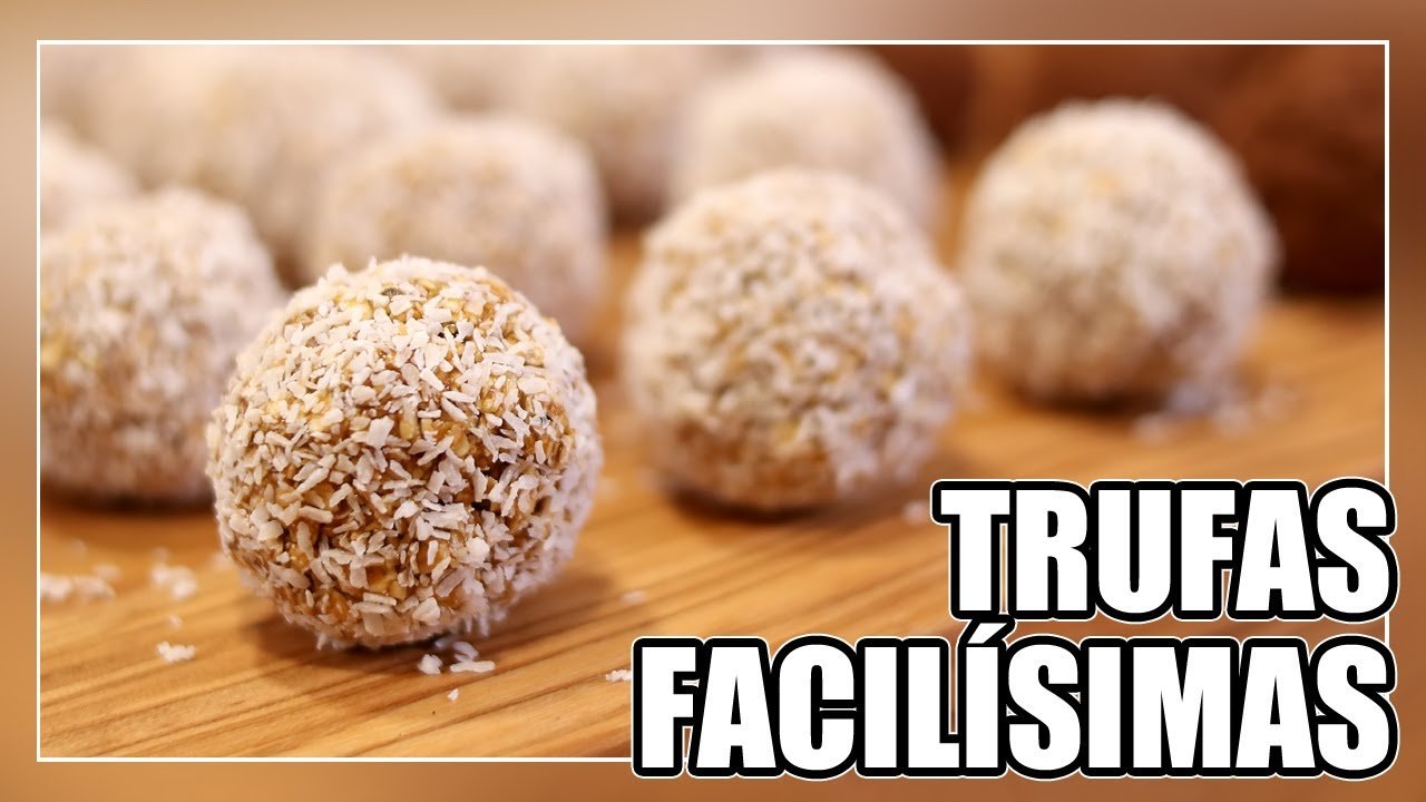 Receta de Trufas de avena