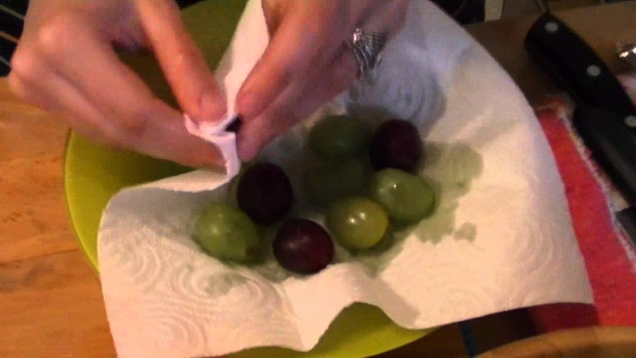 Receta de Uvas con queso