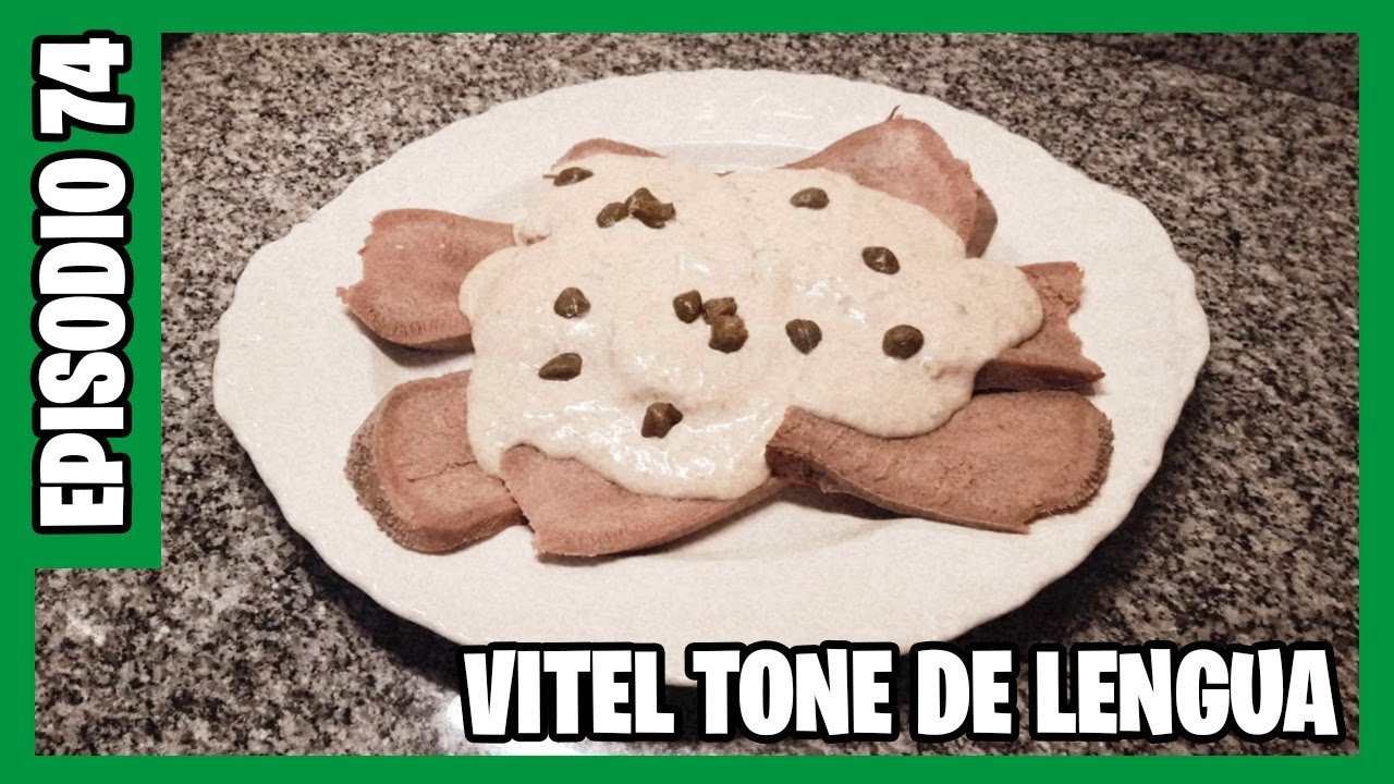 Receta de Vitel toné de lengua