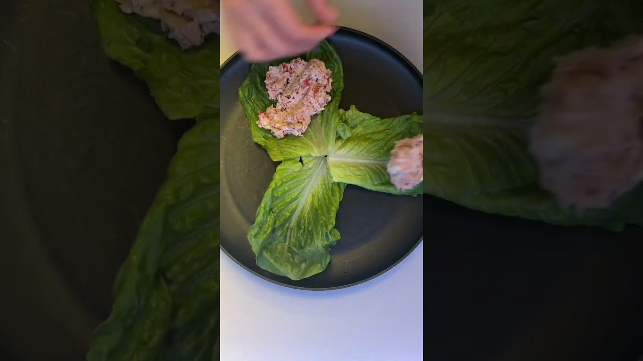 Receta de Wrap de lechuga con atún