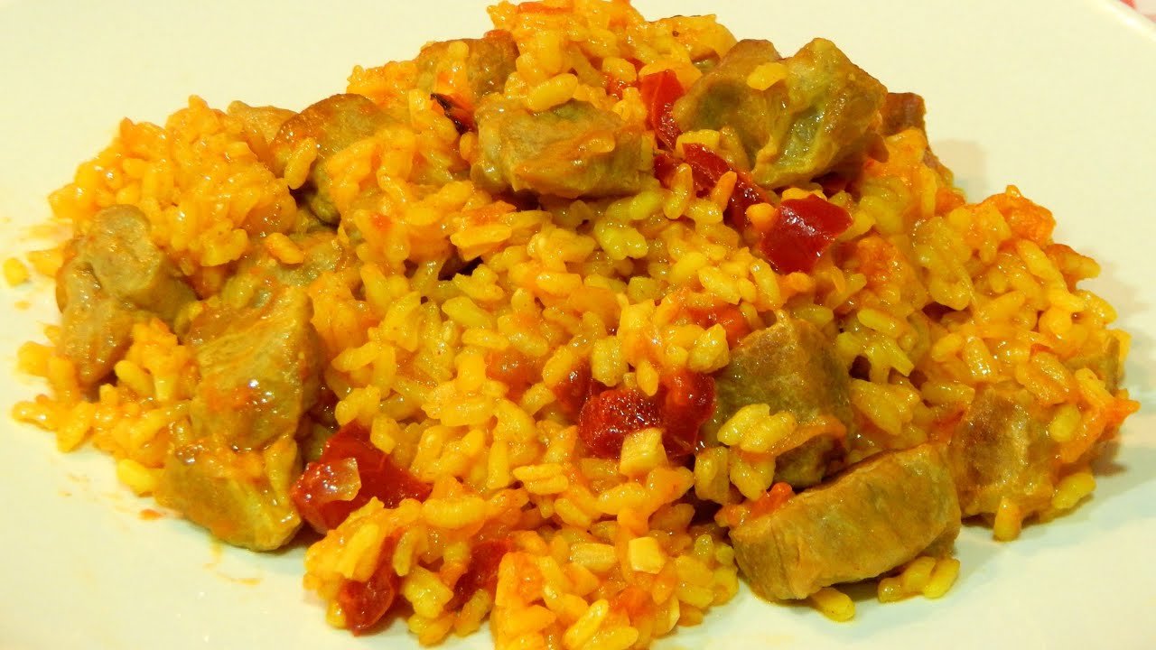 Receta de magro de cerdo con arroz