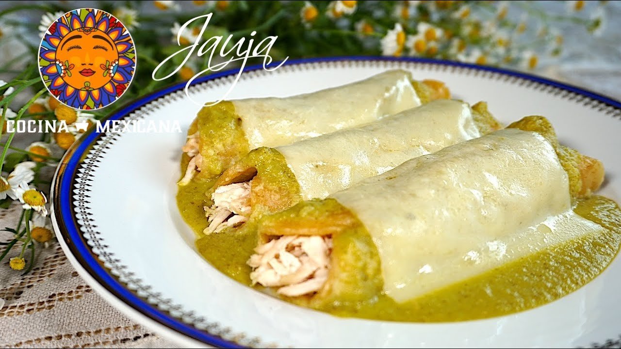 Receta de verdaderas enchiladas suizas