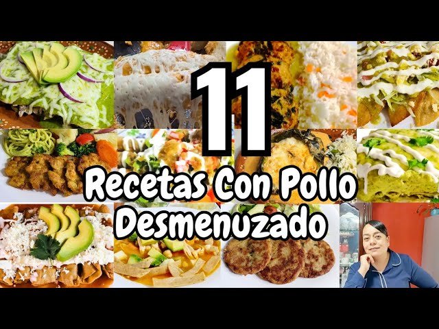 Recetas con pollo deshebrado