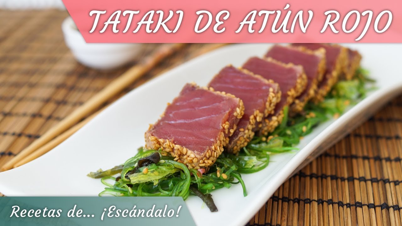 Tataki de atún