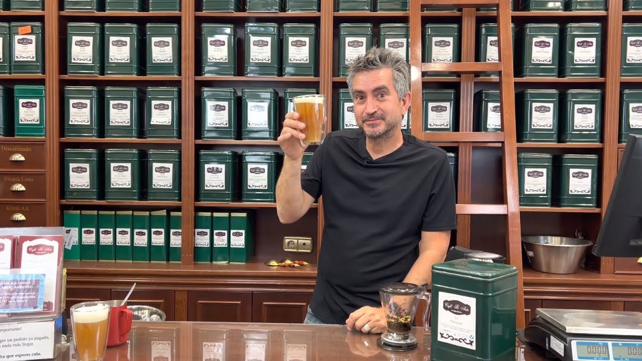 Té chai frío