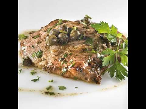 Ternera con limón y alcaparras