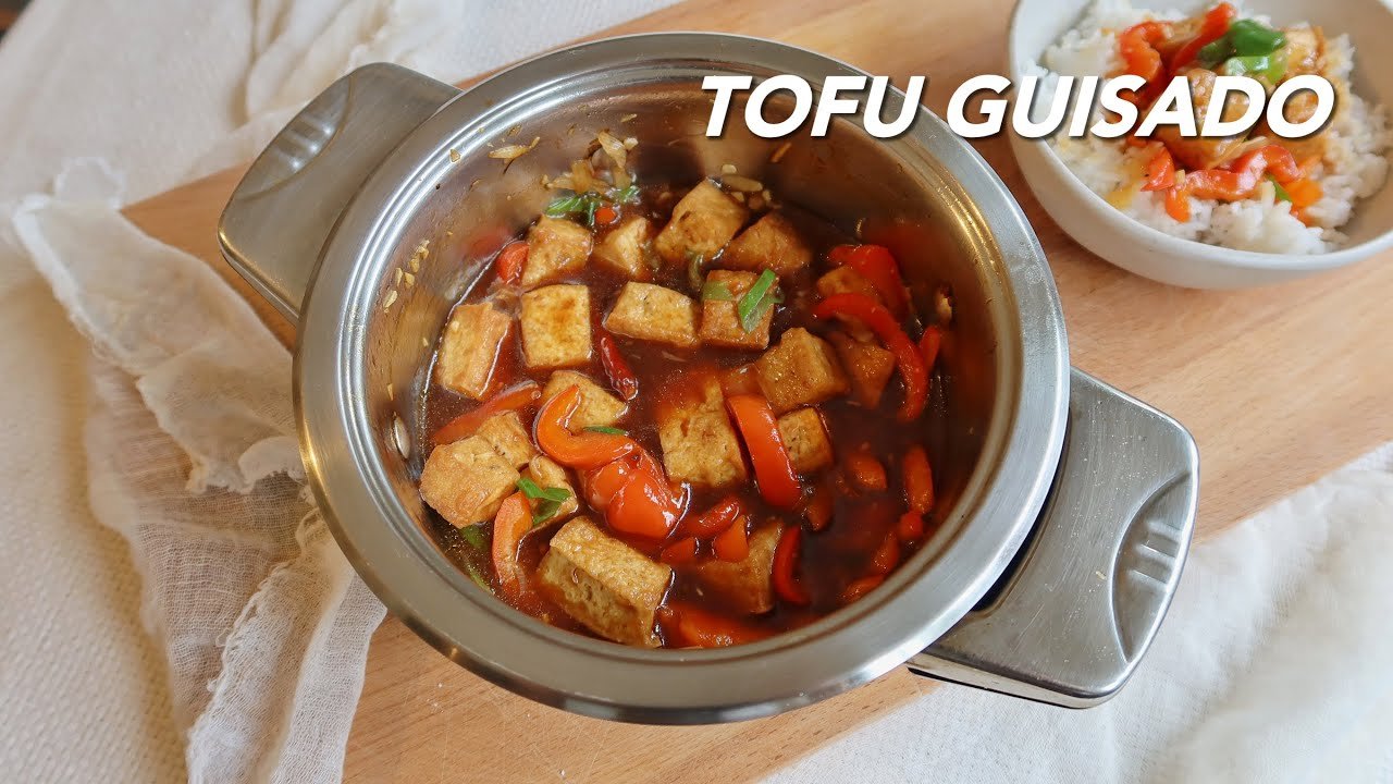 Tofu salteado con harissa