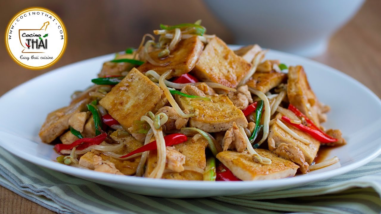 Tofu salteado con soja y jengibre