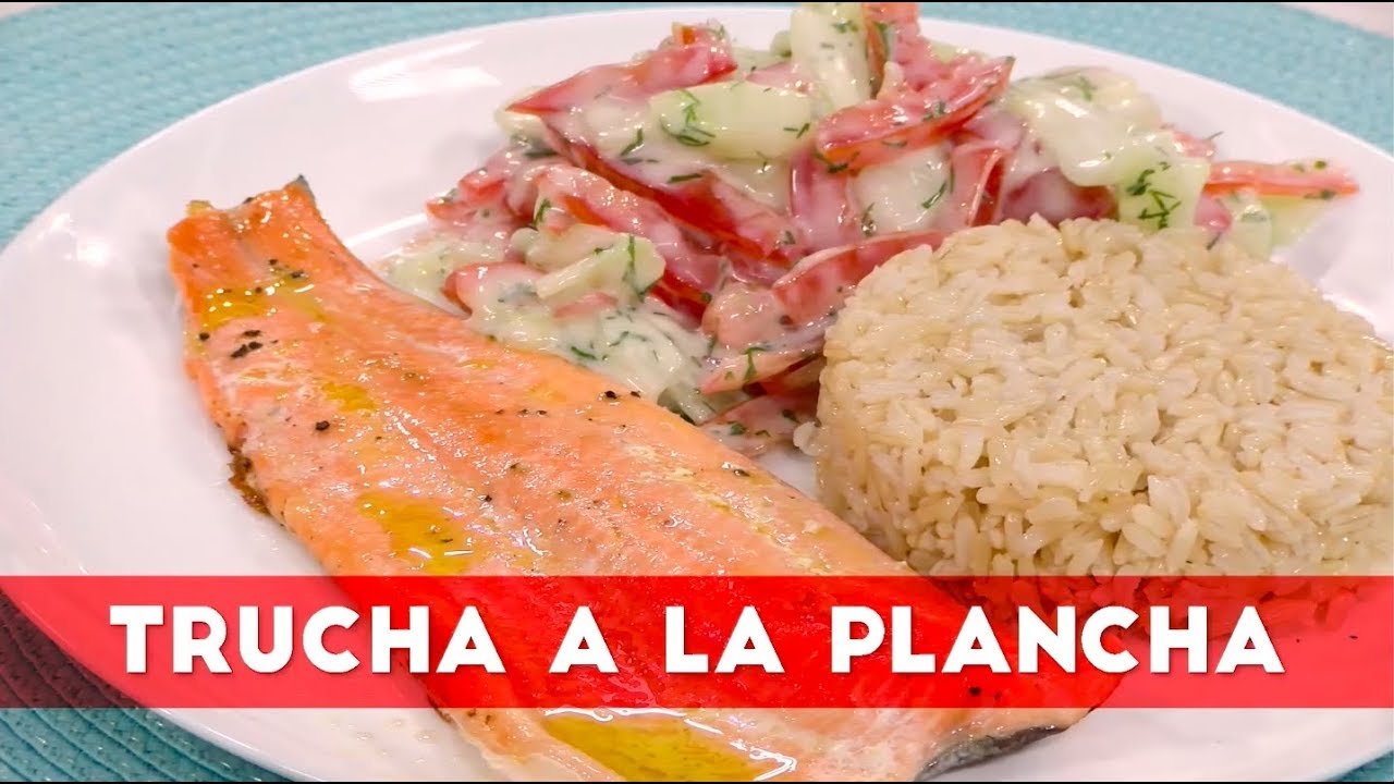 Trucha a la plancha